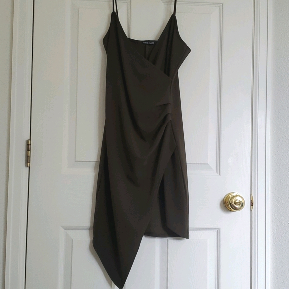 Going out army green dress!